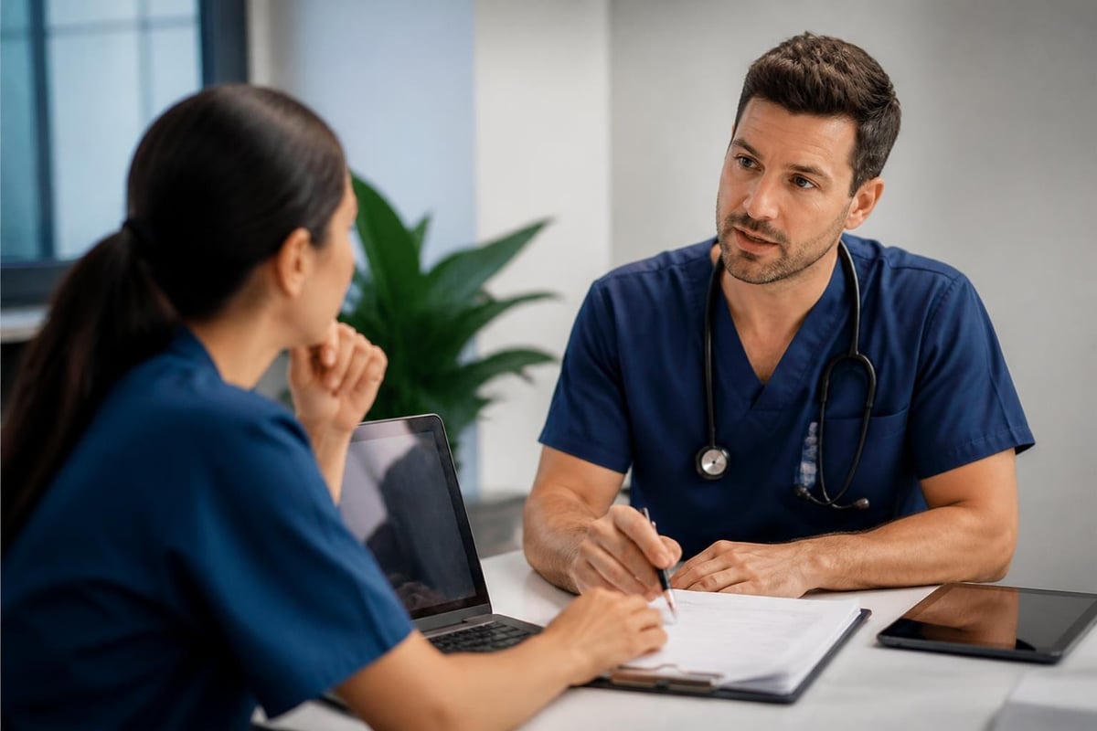 Feedback loop in locum placement