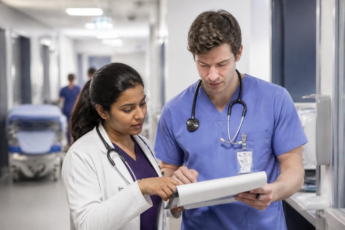 Medical training pathway verification