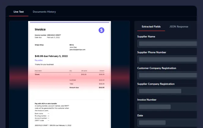 Real time analysis testing