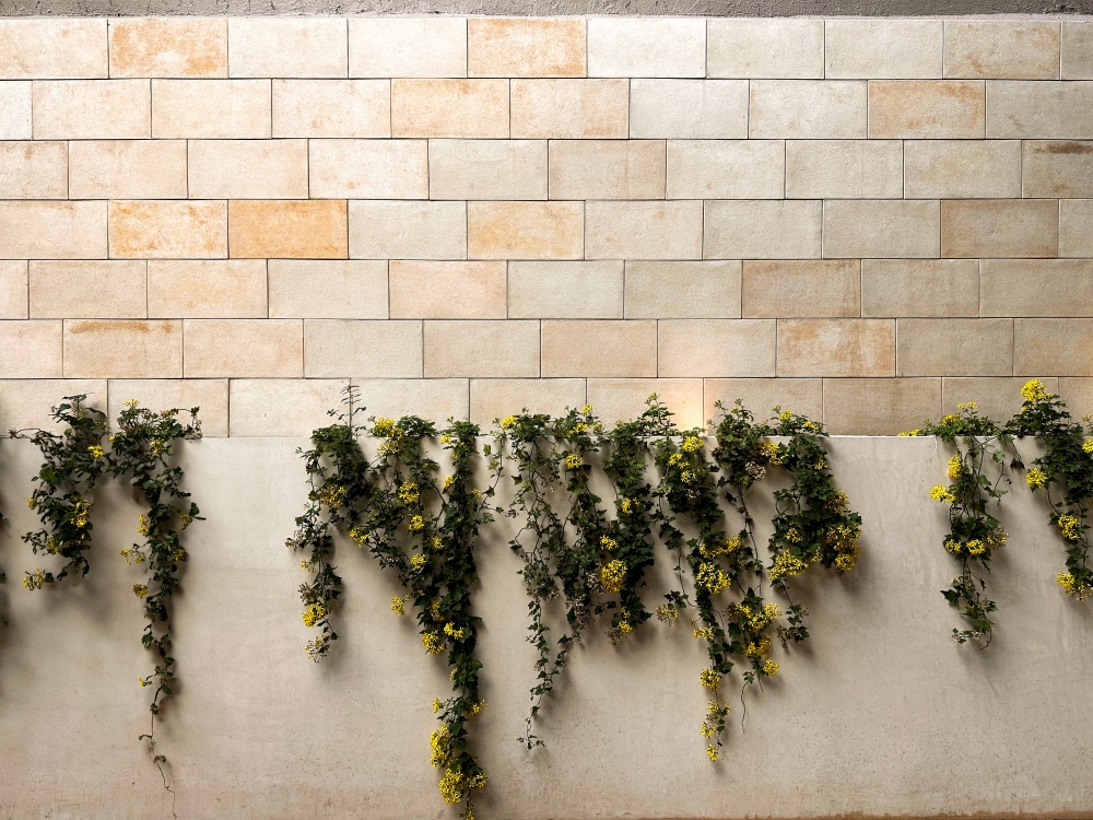 Ambiente decorado con piedra Sillar Chukum de Perdura Stone