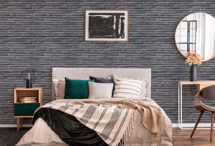 Long Brick Cenizo – piedra decorativa de Perdura Stone