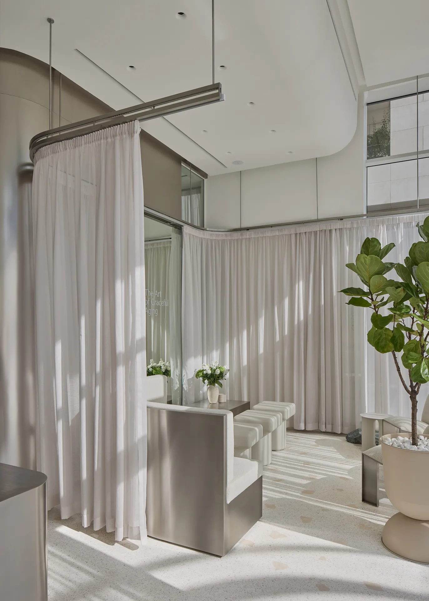 Aēstec clinic interior on Sheikh Zayed Road, Dubai