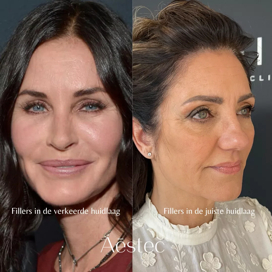 fillers in de juiste huidlaag