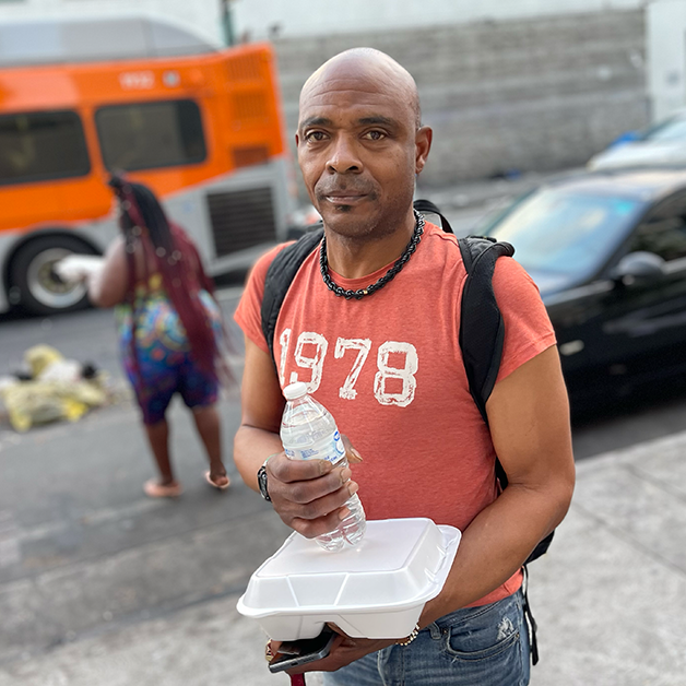 3 Individuals housed in skid  row