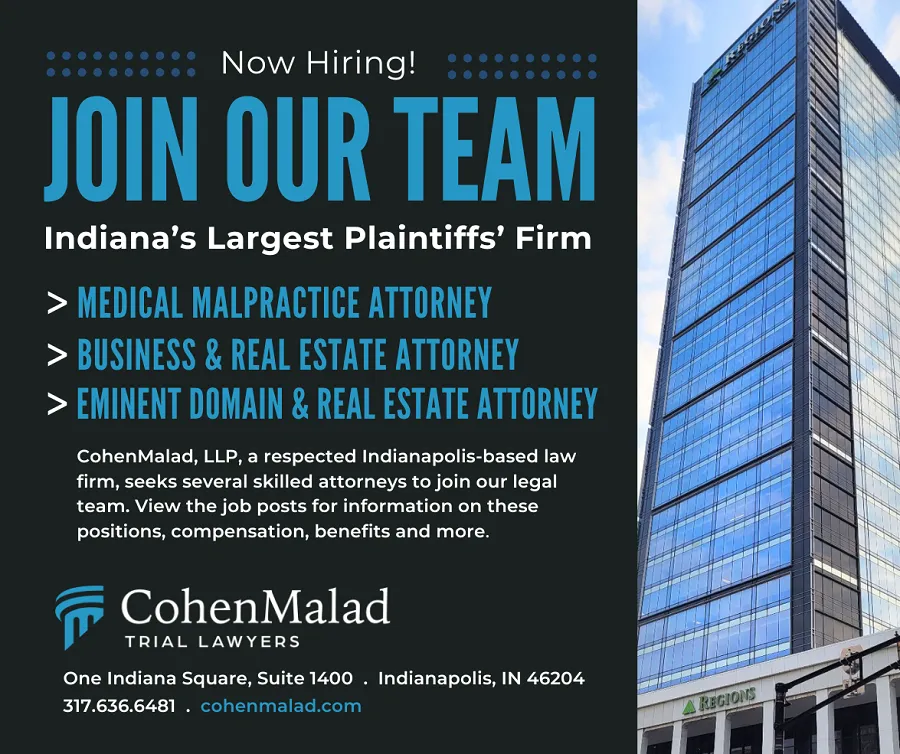 CohenMalad, LLP is seeking a talented and experienced Eminent Domain & Real Estate Attorney to join our dynamic legal team.