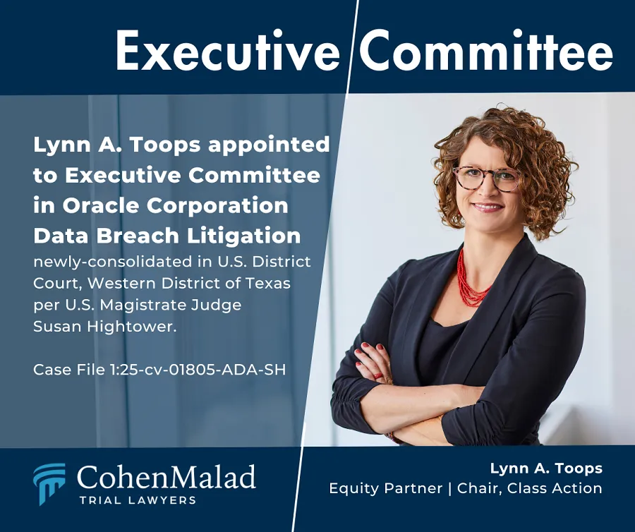 Lynn Toops Named to Leadership in Oracle Data Breach Class Action
