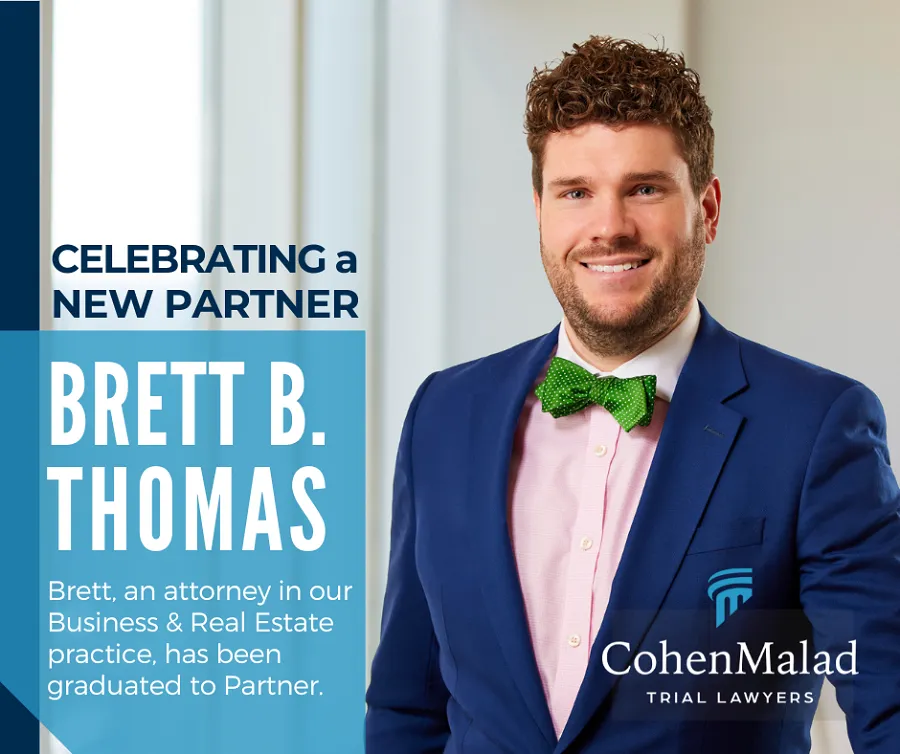 Attorney Brett Thomas Promoted to Partner