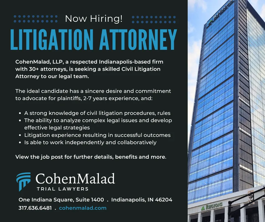 Hiring: Civil Litigation Attorney