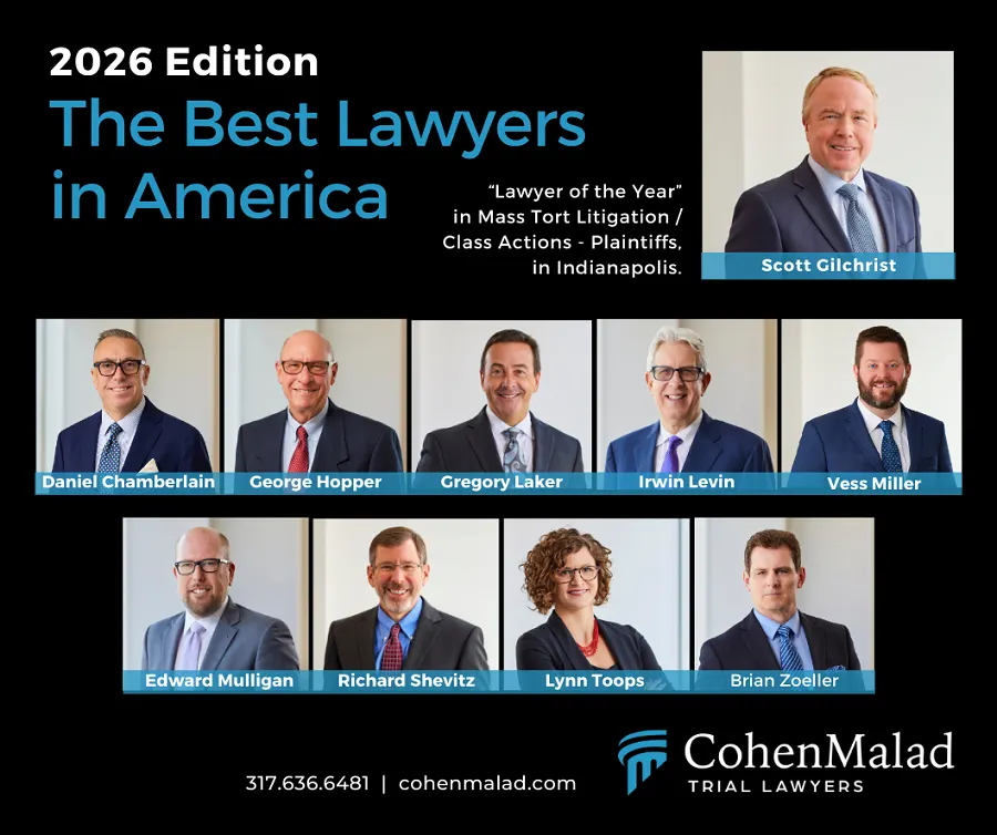 CohenMalad, LLP ranked Tier One across six legal categories