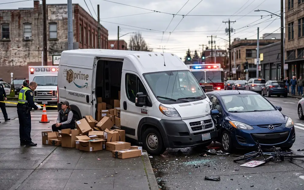 Delivery Vehicle Accident