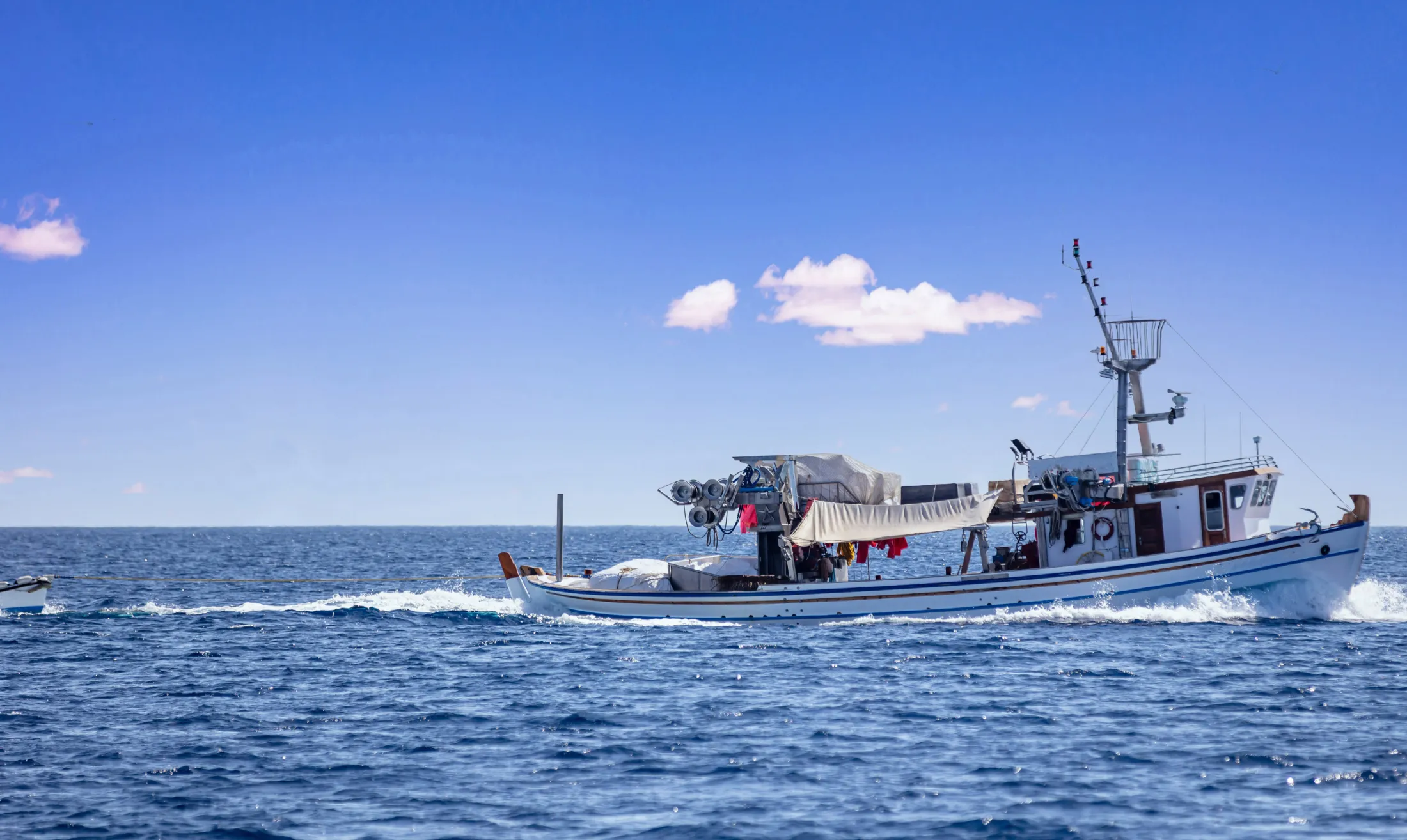 Large vessel in the water