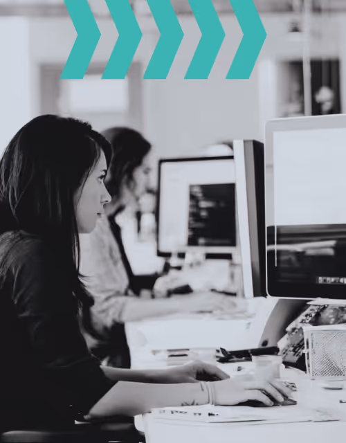 someone working on a laptop