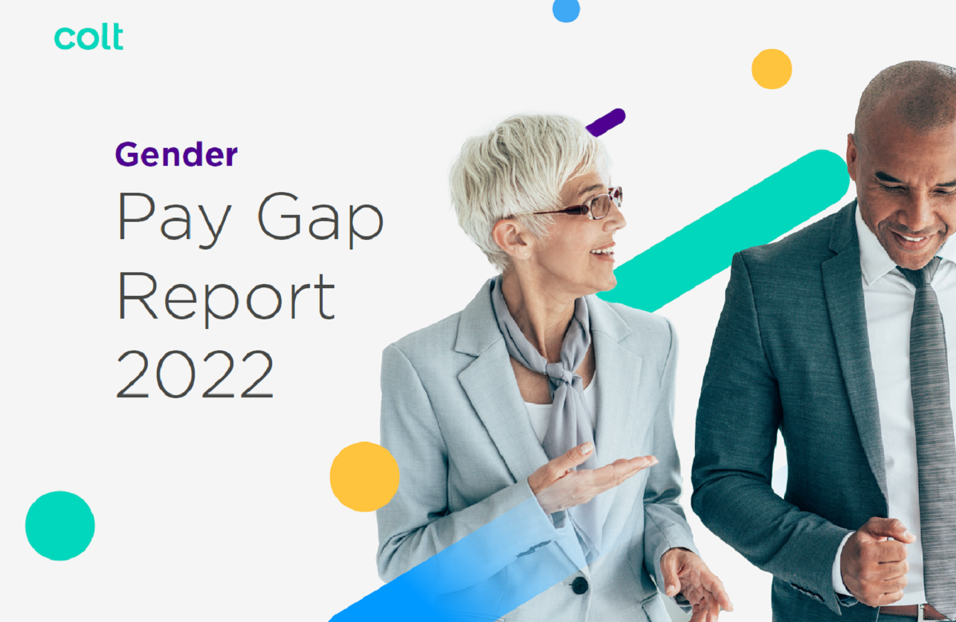 Colt Gender Pay Gay 2022 report front cover