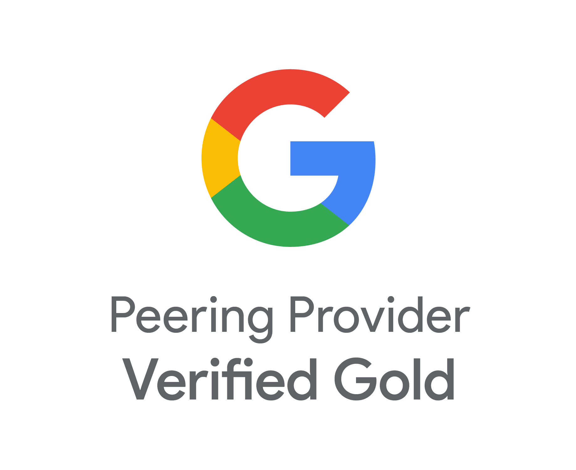 Image shows Google logo in colour with the words