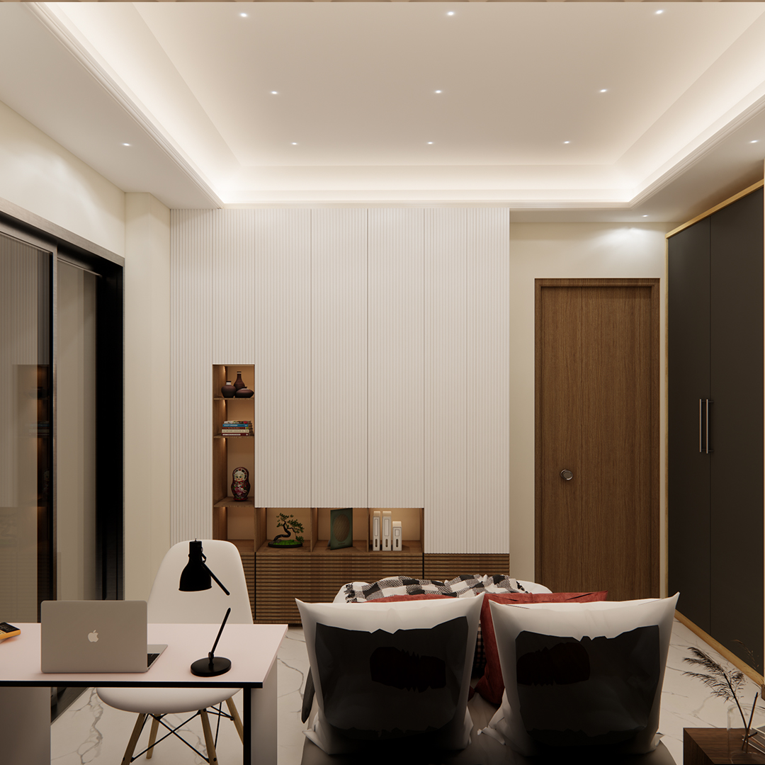 Modern Bedroom with Smart Design