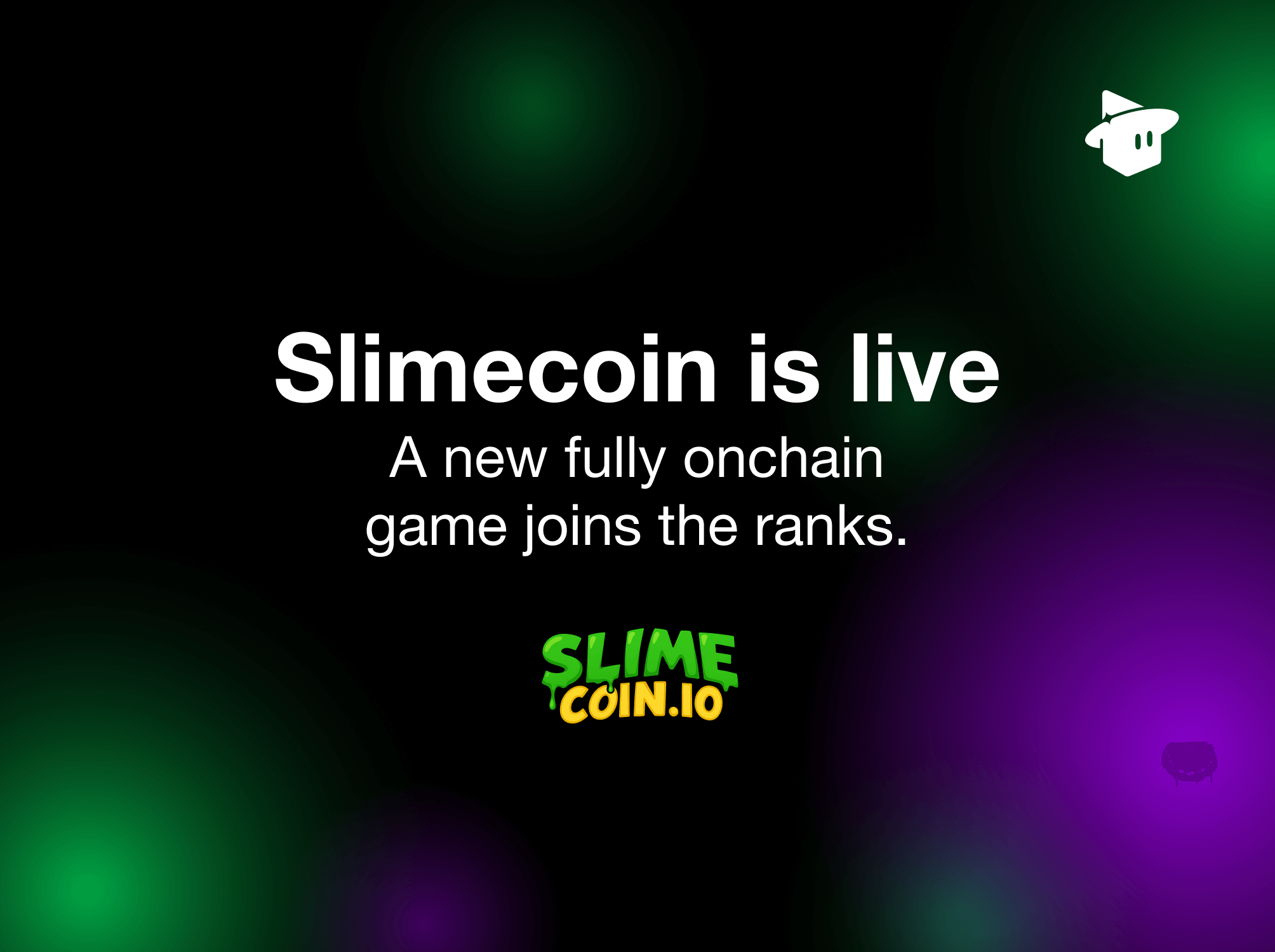 Slimecoin Season One is live: 30% of Supply Waiting to Be Played and Won