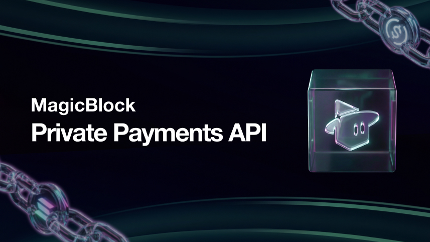 Introducing MagicBlock Private Payments API