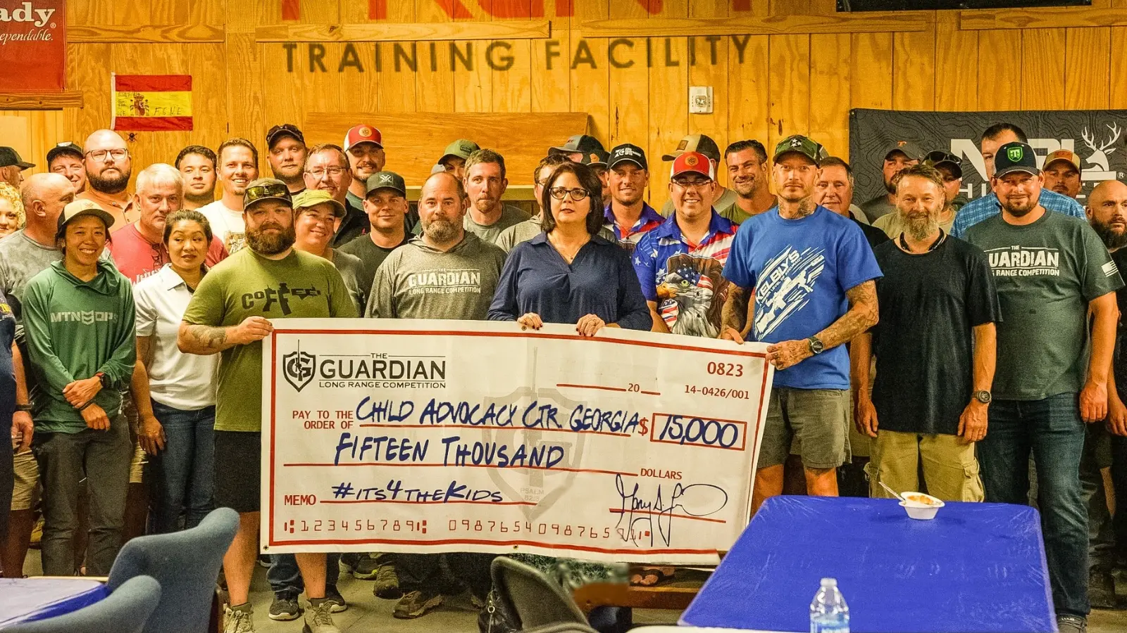 Guardian Long Range charity donation