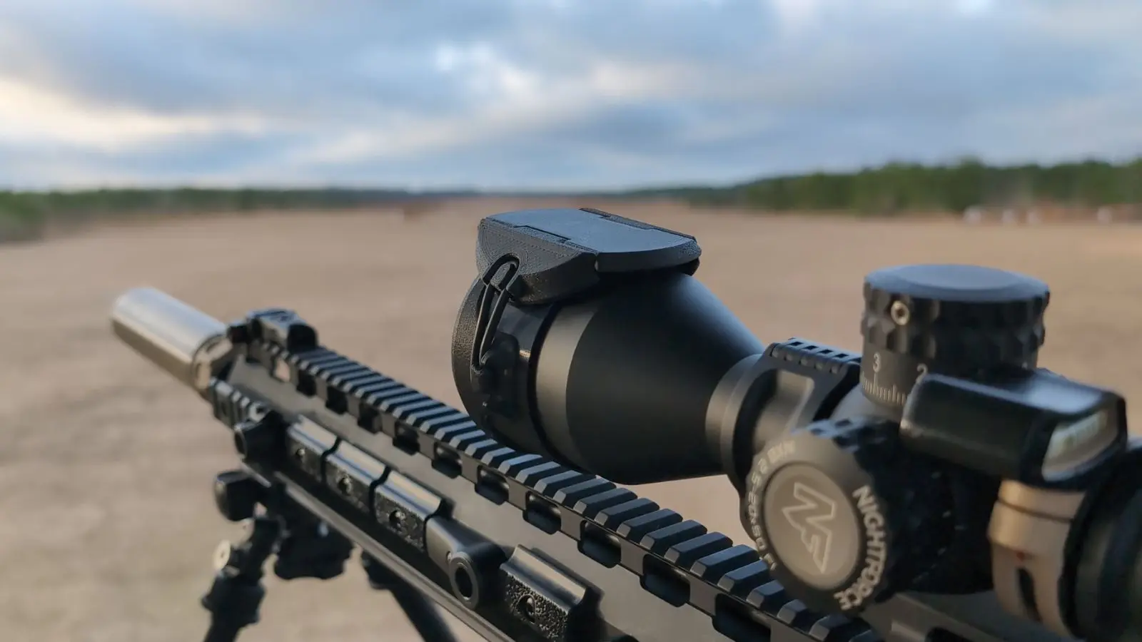 Scope Bumper riflescope protection system for precision rifles