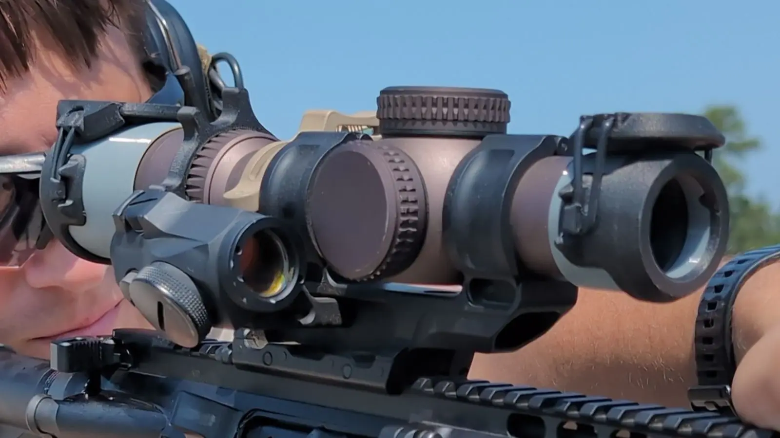 Scope Bumper optic protection accessory for PRS shooting