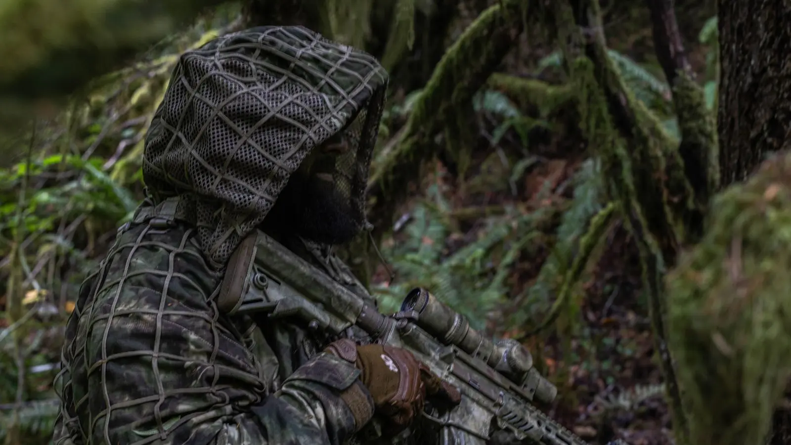 Sniper Dynamics StalkLand ghillie suit camouflage system
