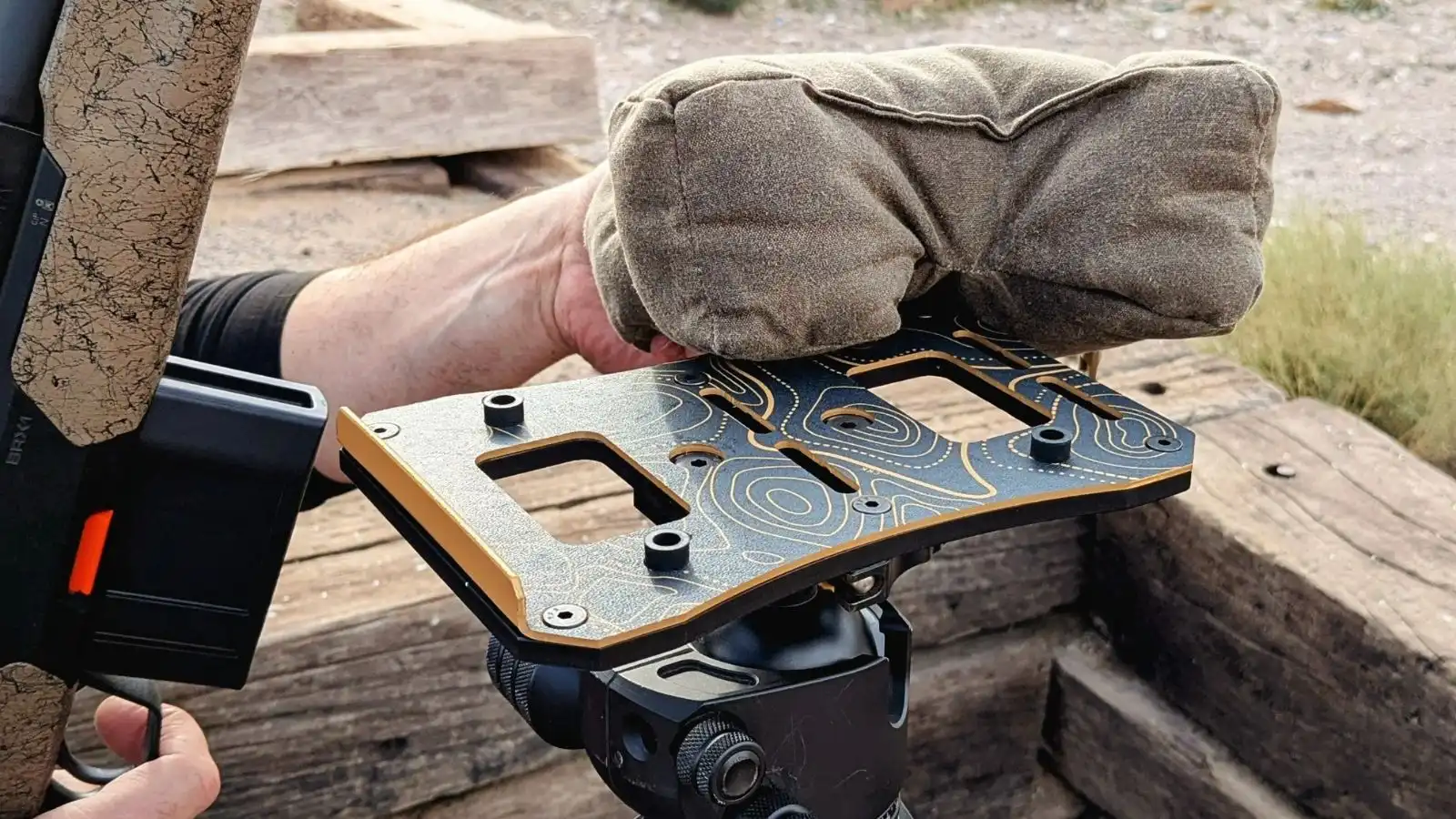 Ute 2 Tac Table for precision rifle tripod shooting