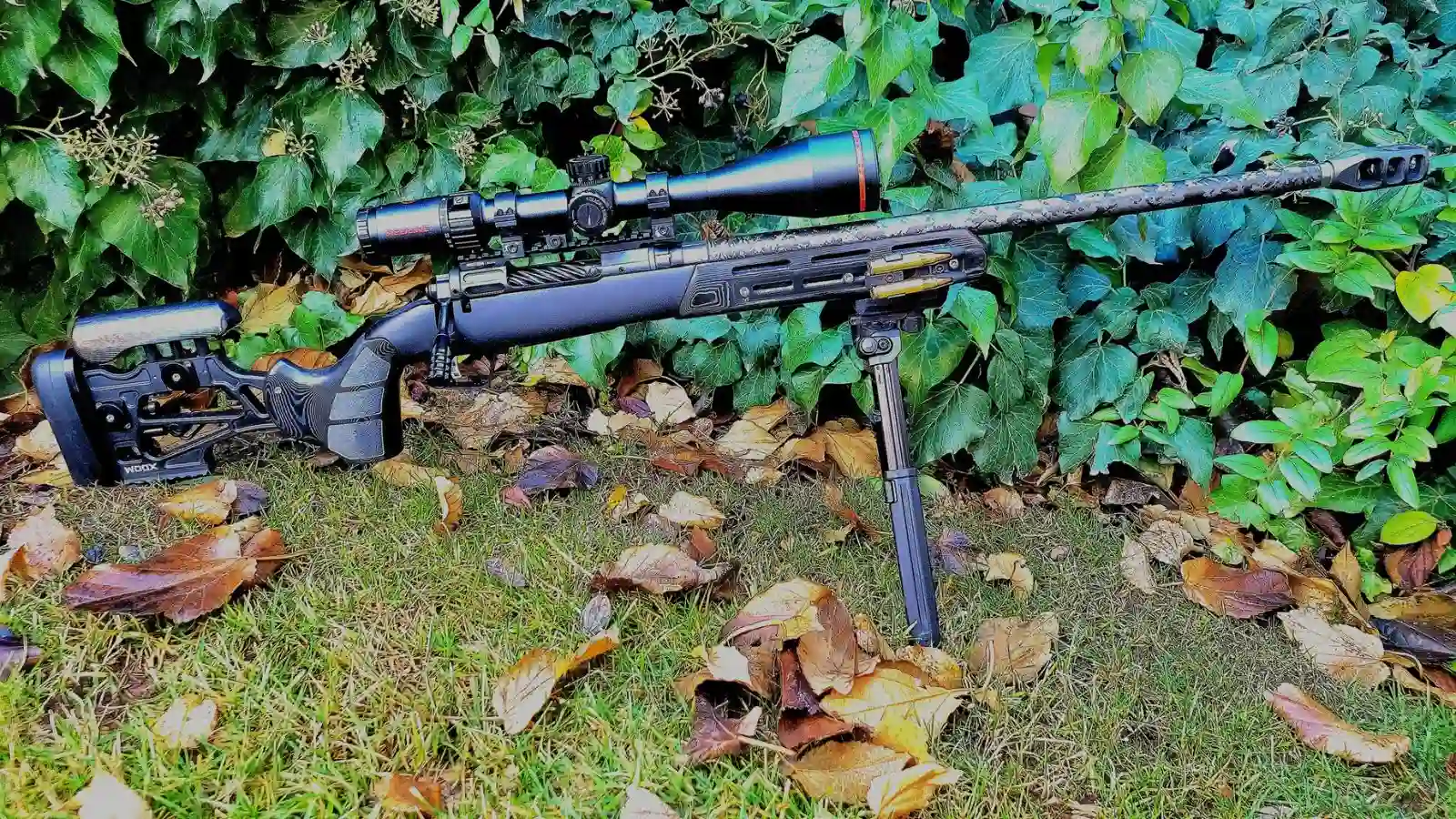 Red-Line Optics long-range precision scope with tactical reticle