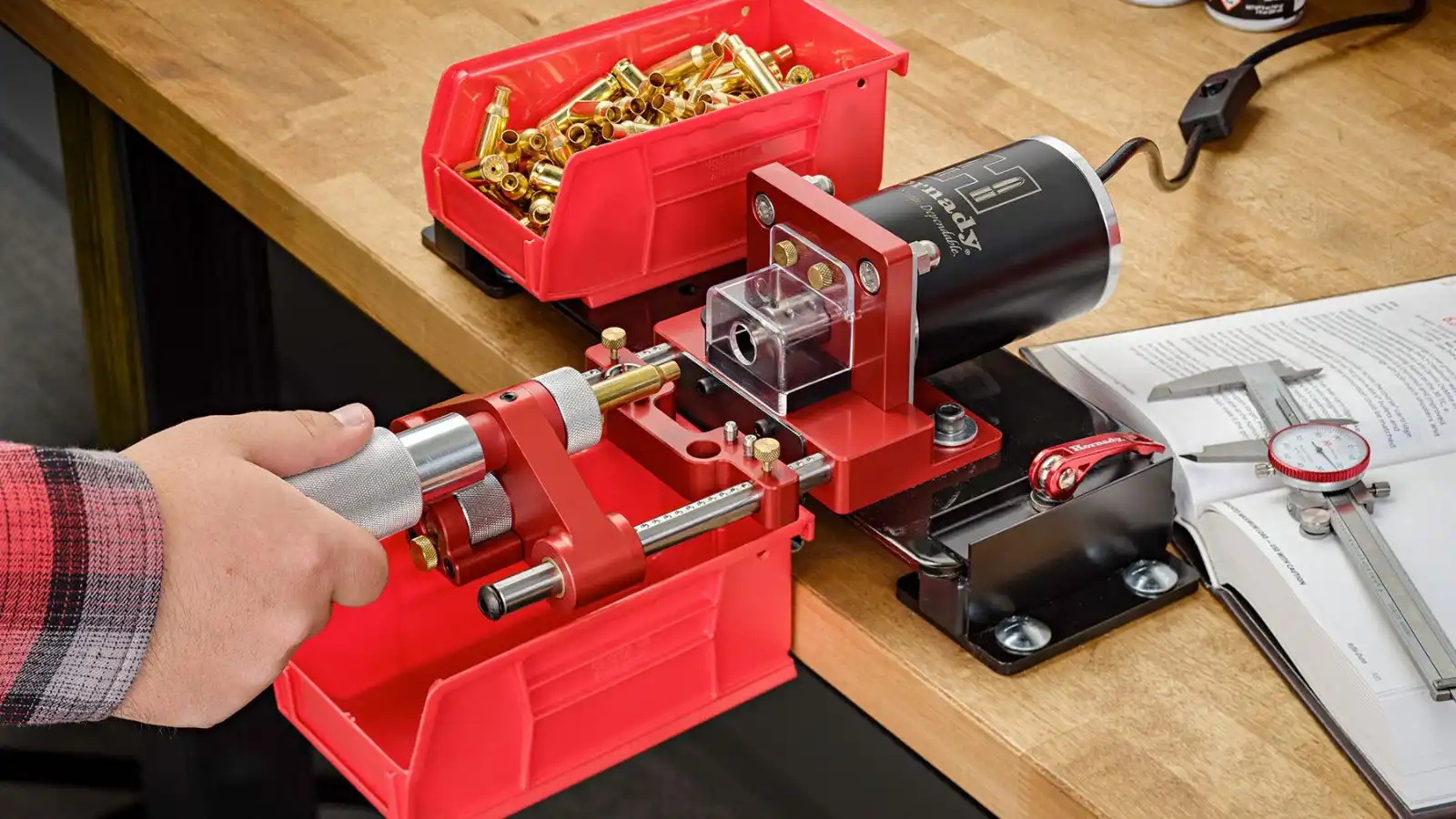Hornady reloading equipment for precision rifle ammunition