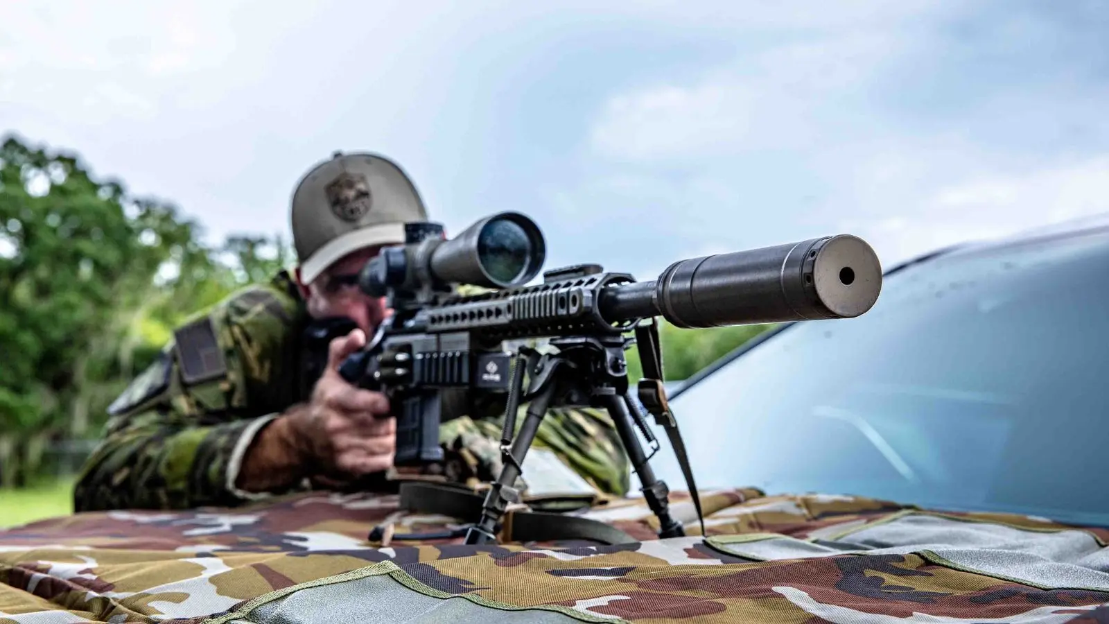 Long Range Shooting with suppressor
