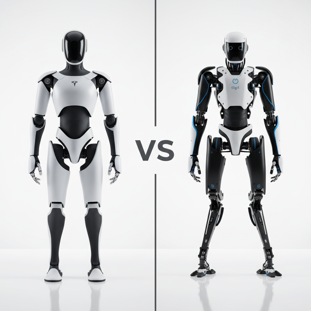 Tesla Optimus vs Agility Robotics Digit: Full 2026 Comparison