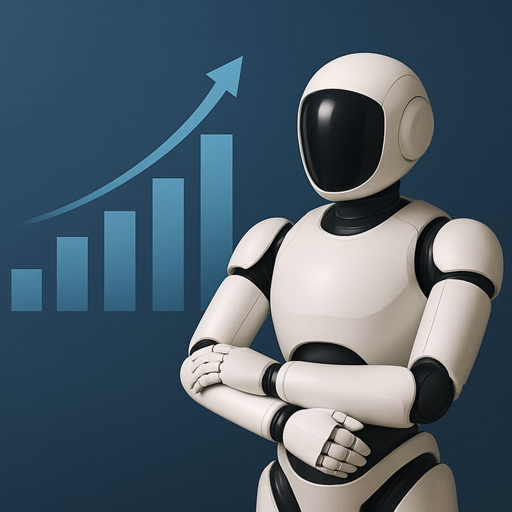 Global humanoid robot market growth analysis and forecast data visualization