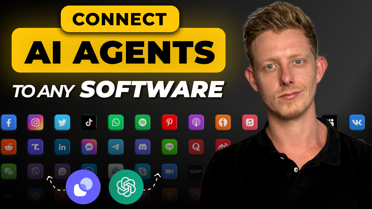 Connect AI Agents to any software with multiple app icons