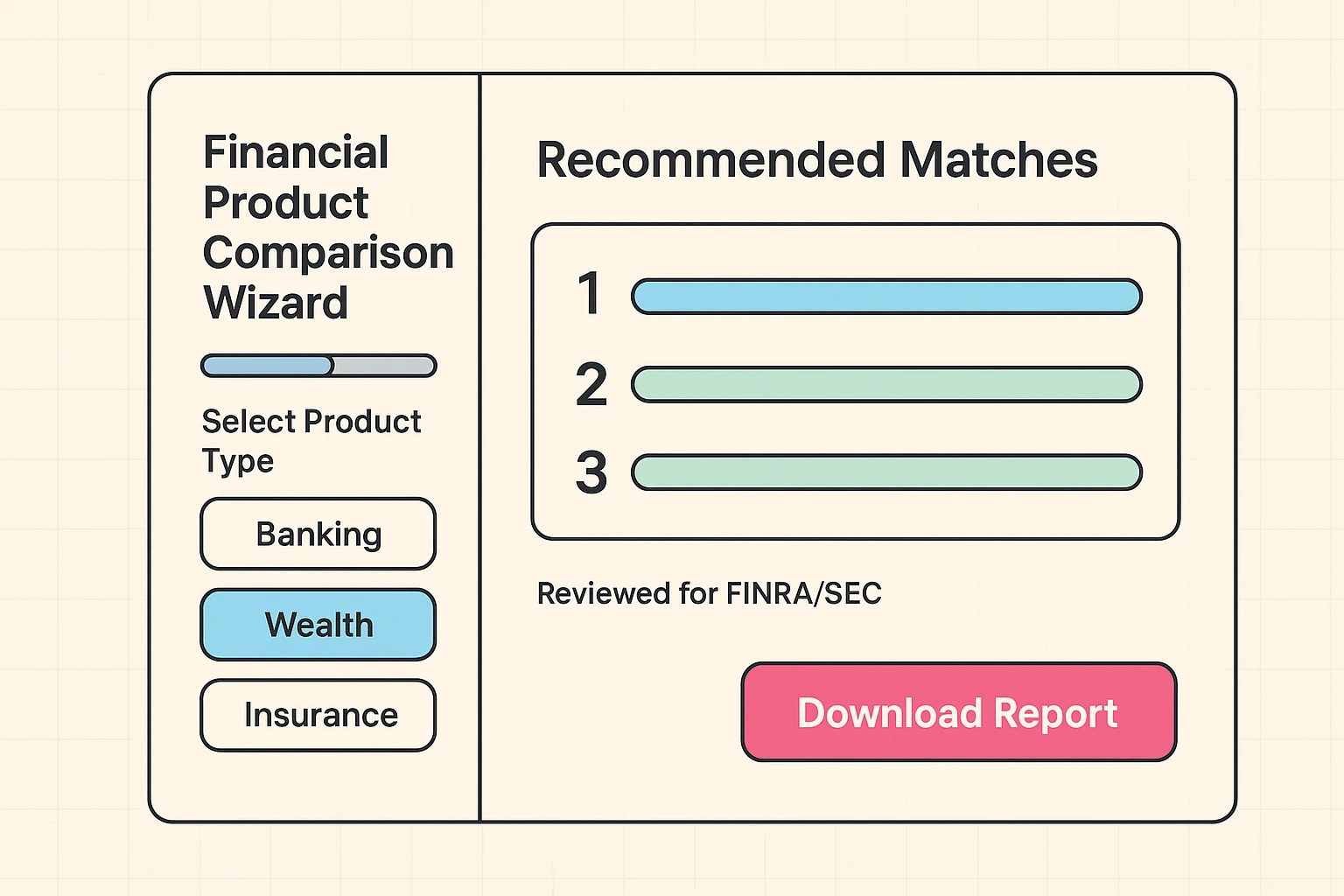 A compact ROI dashboard presenting traffic, leads, and cost-savings with progress indicators and a trend chart to support investment decisions in SEO.