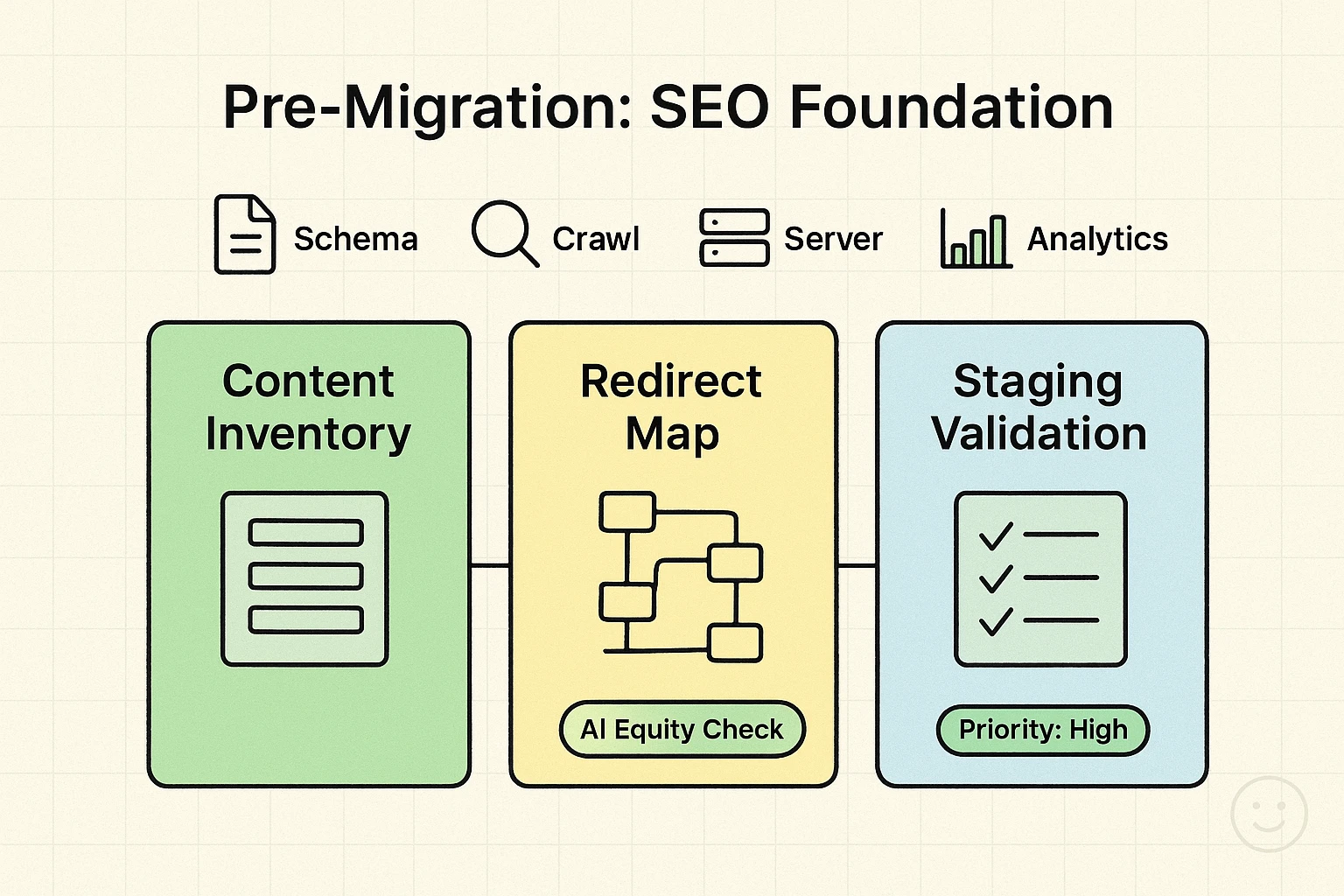 Pre-migration planning checklist