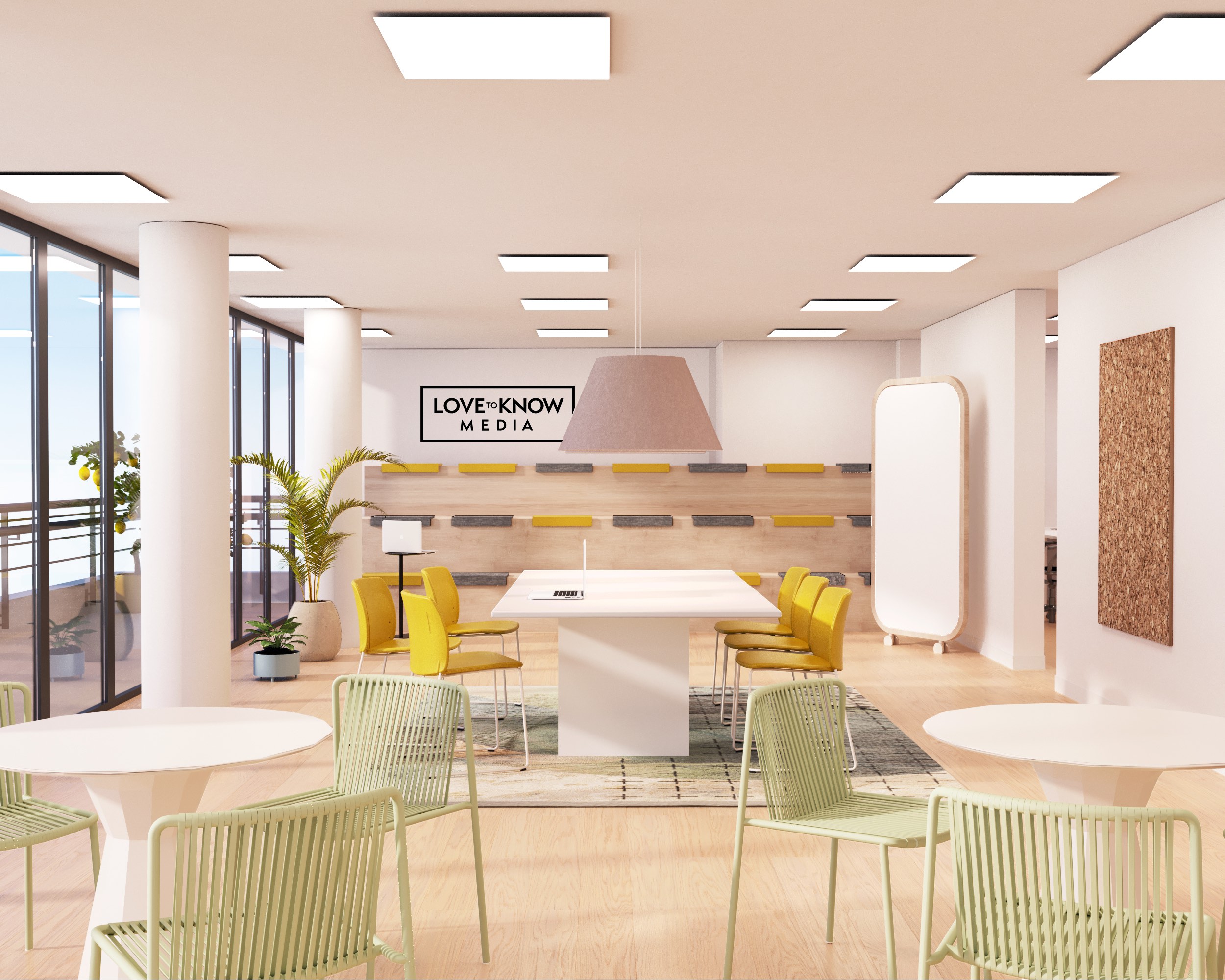 Planique office design project — warm and functional workspace