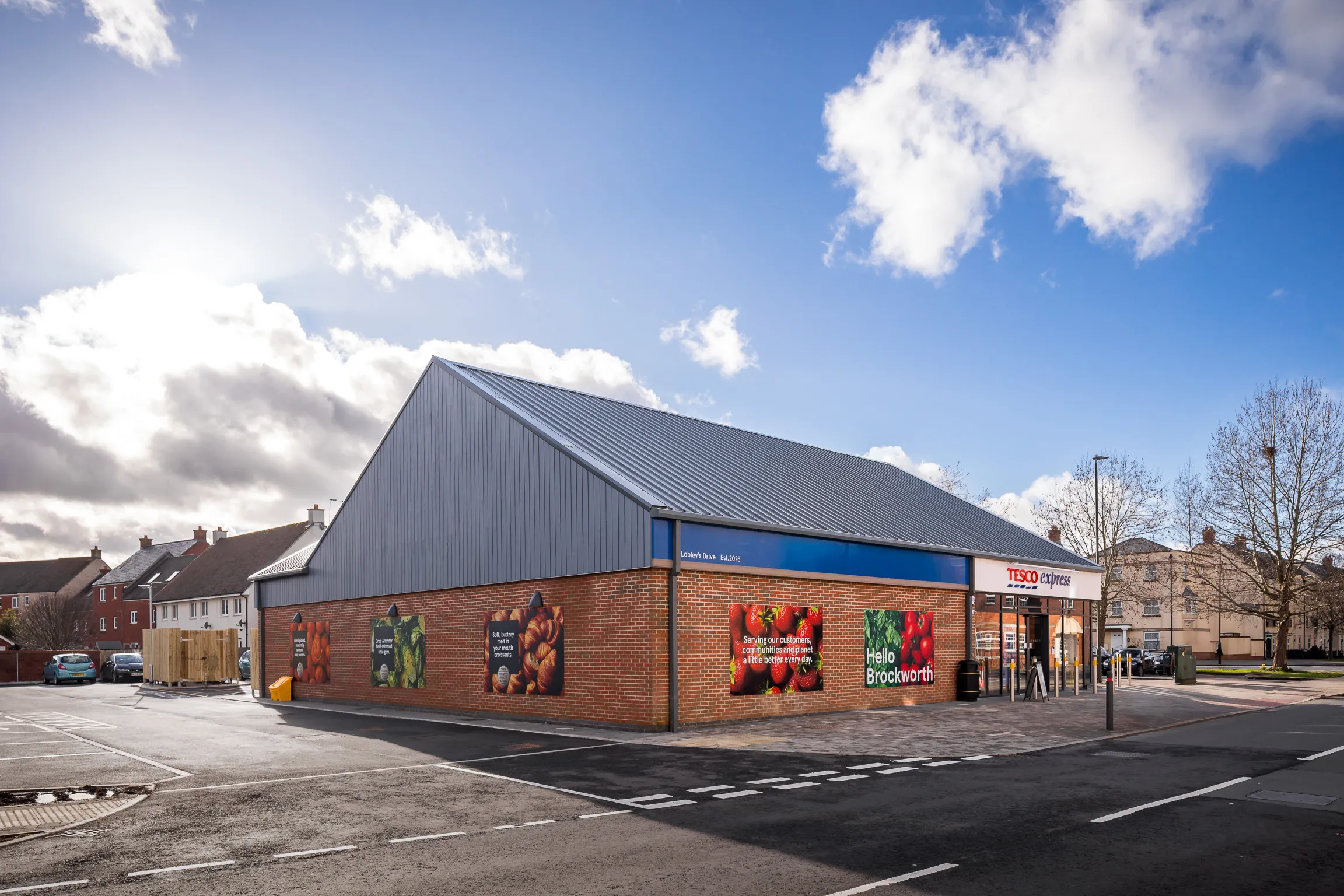 Steel-framed retail development built by MSB Group UK