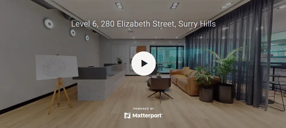 Matterport 3D virtual tour of a Surry Hills property