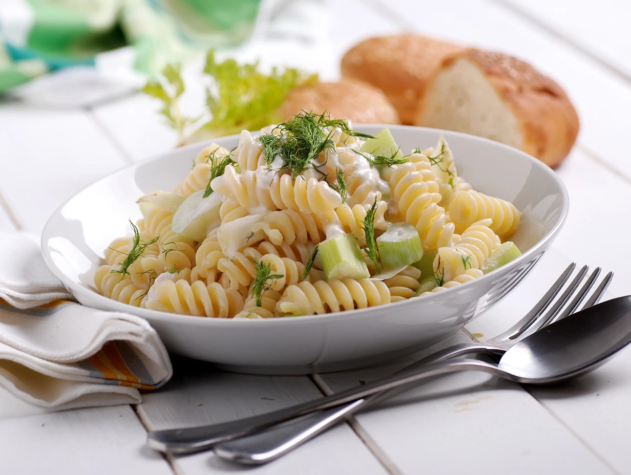 Fenchel-Birnen Nudeln für Kinder