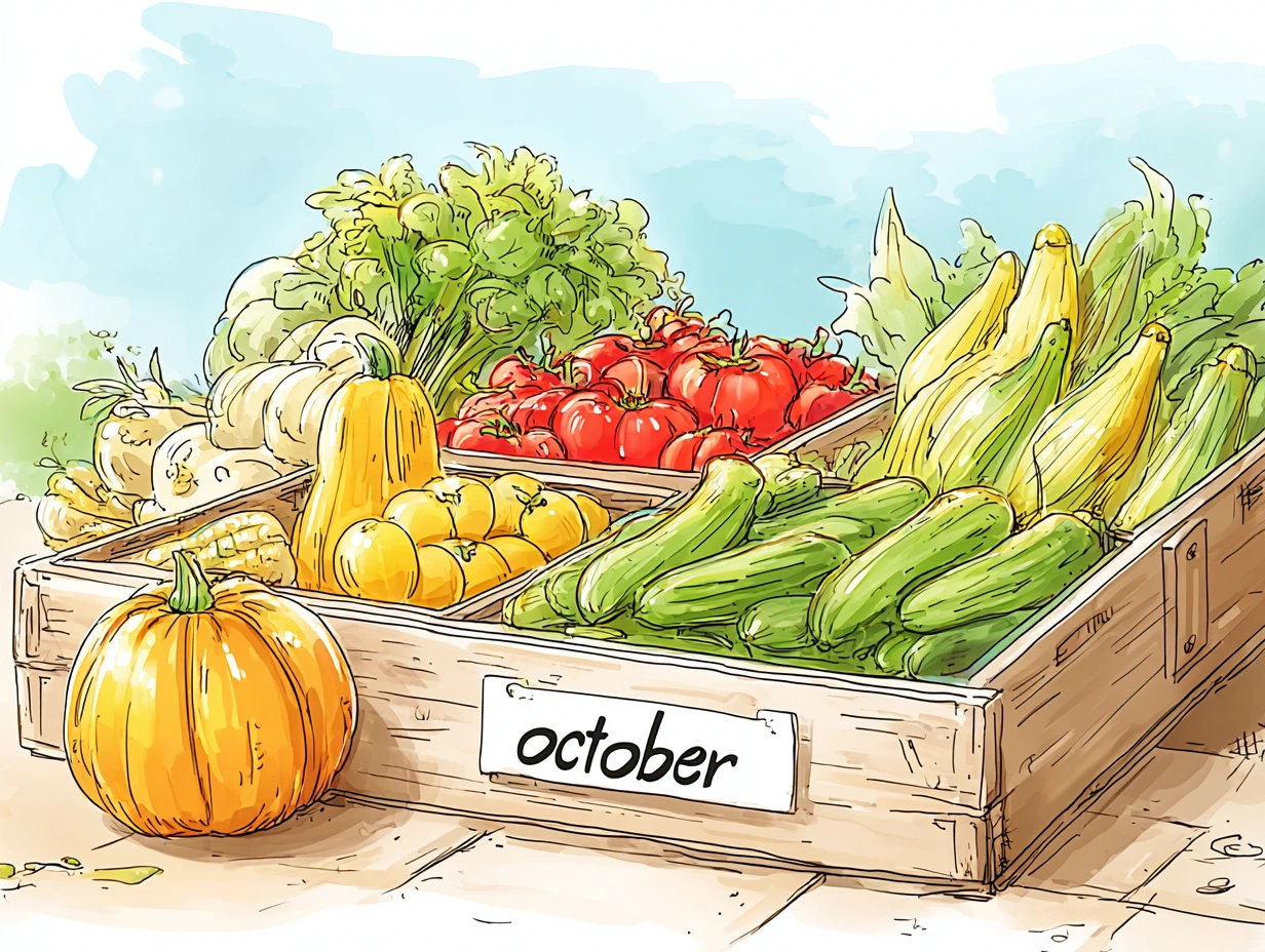 Oktober: Saisonkalender + Top 10 Rezepte + fertiger Wochenplan