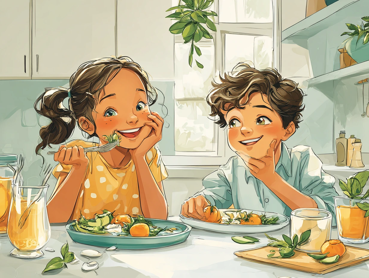 Wochenplan für Kinder: Gesund durch die Woche