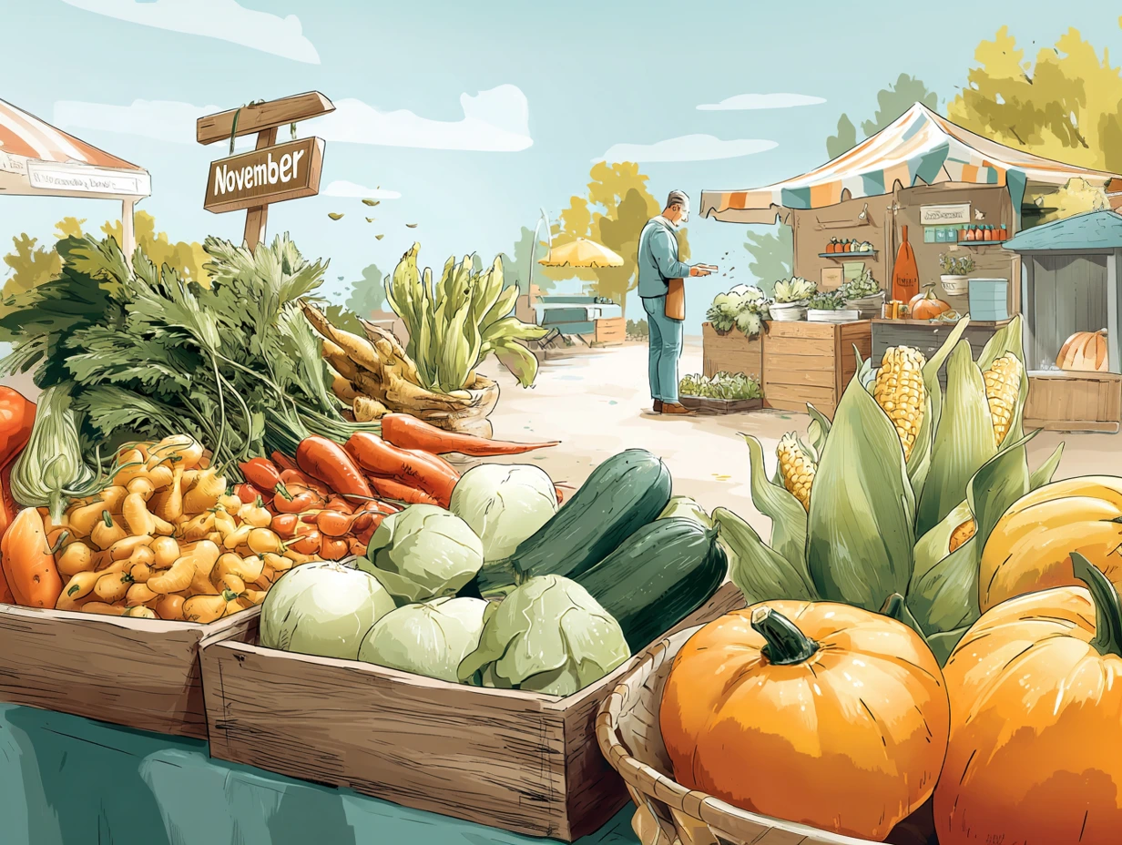 November: Saisonkalender + Top 10 Rezepte + fertiger Wochenplan