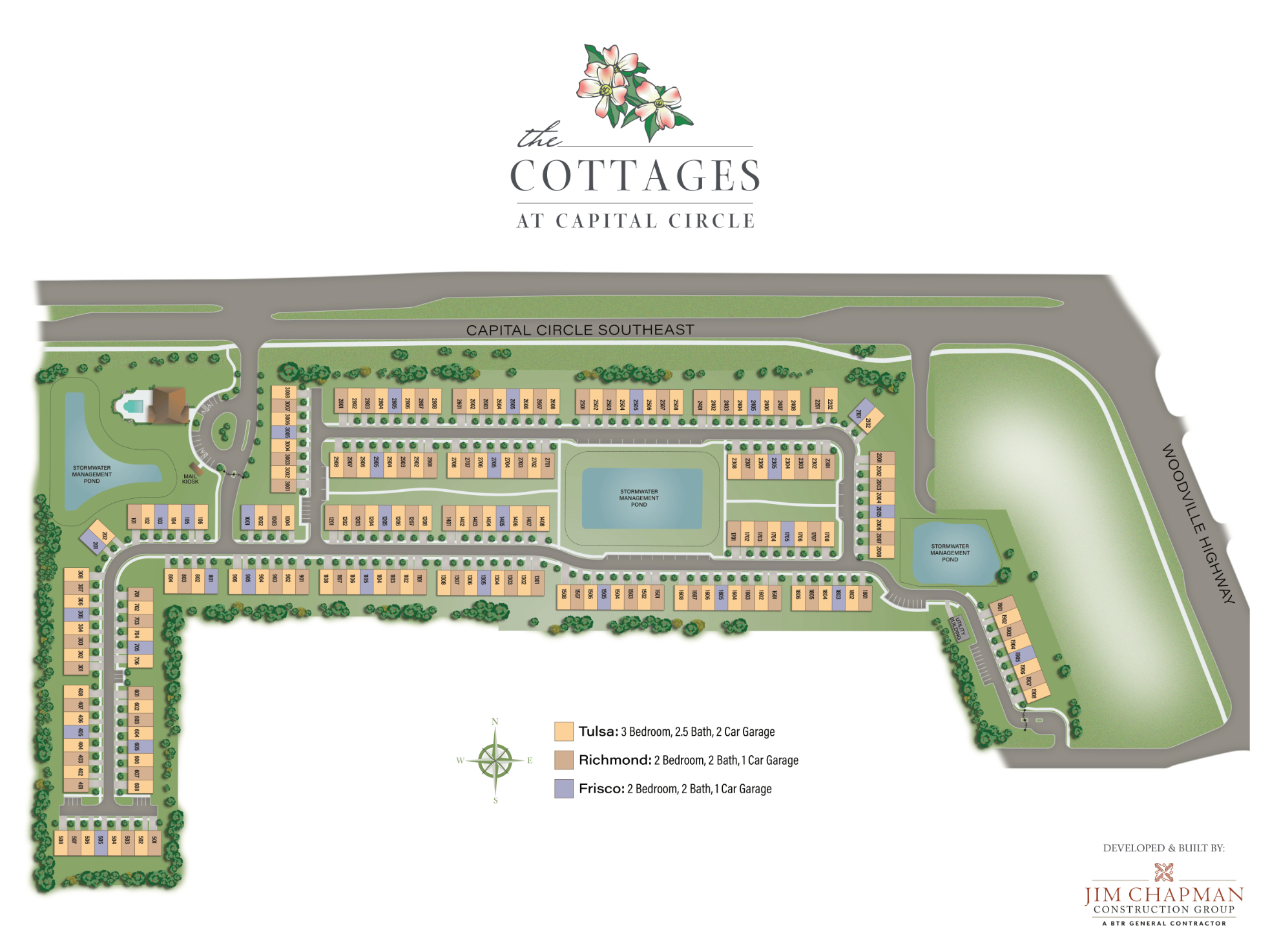 Cottages At Capital Circle Property Map