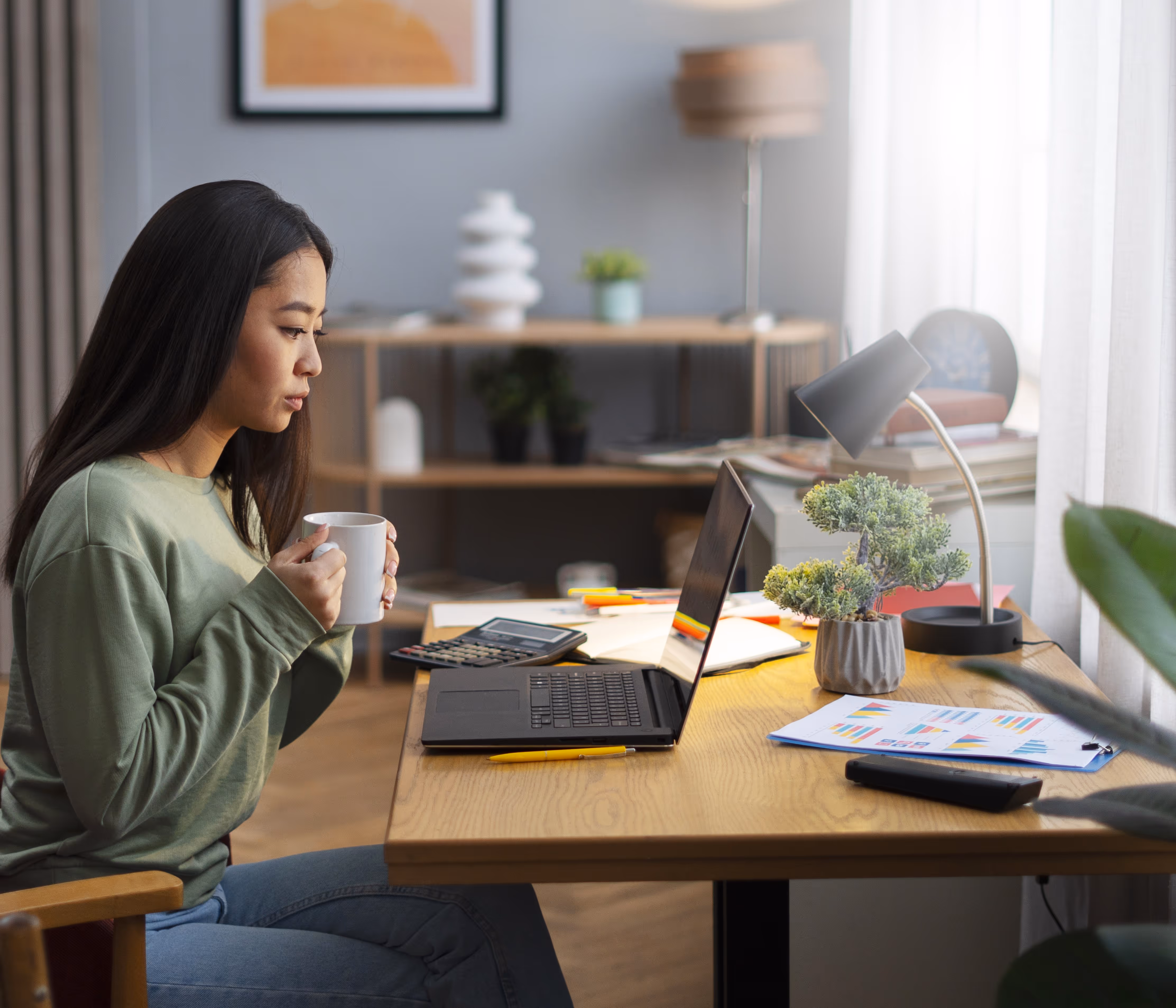 Financial aid advisor helping learner understand funding eligibility