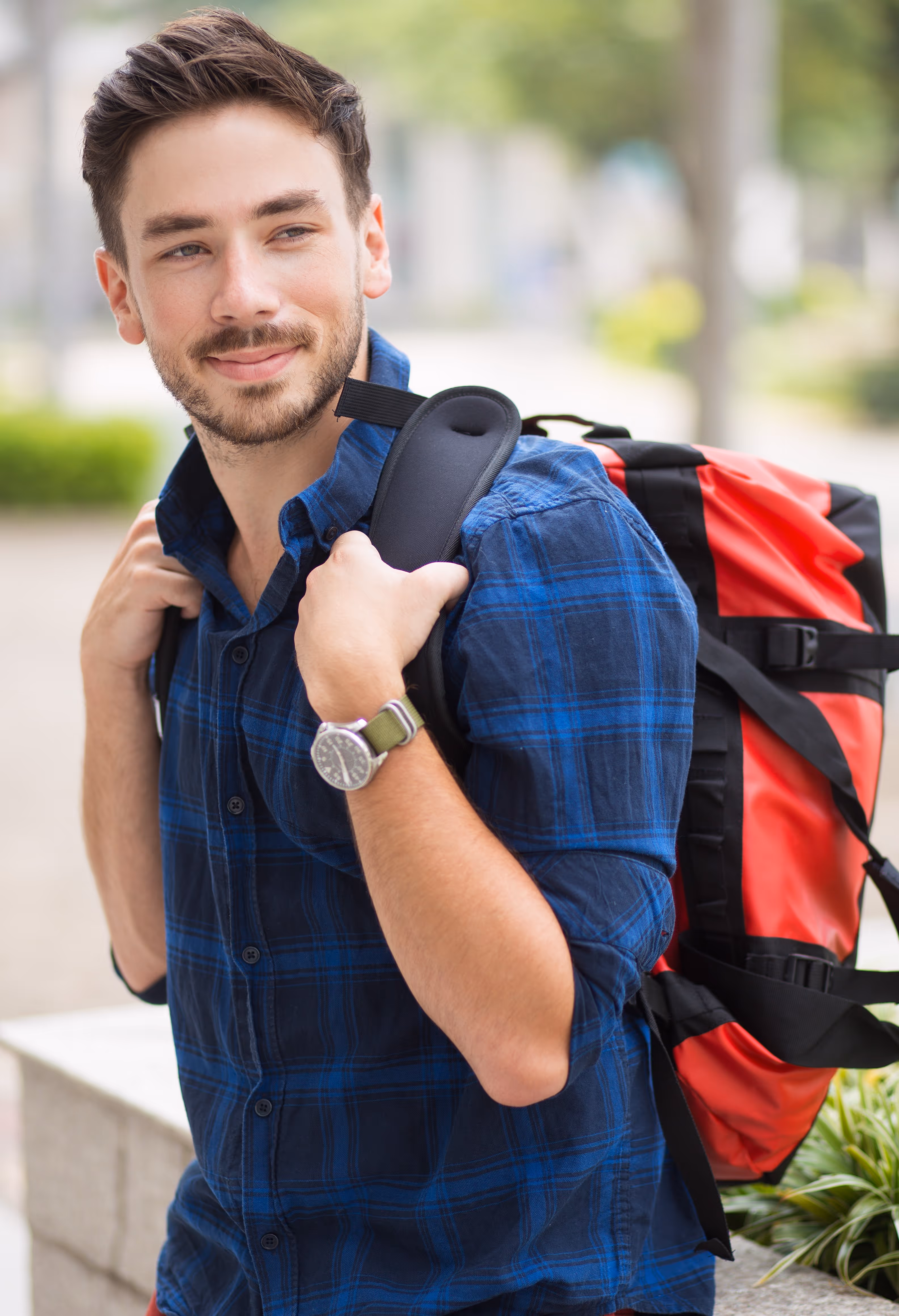 Online testing portal where students can start their certification exam