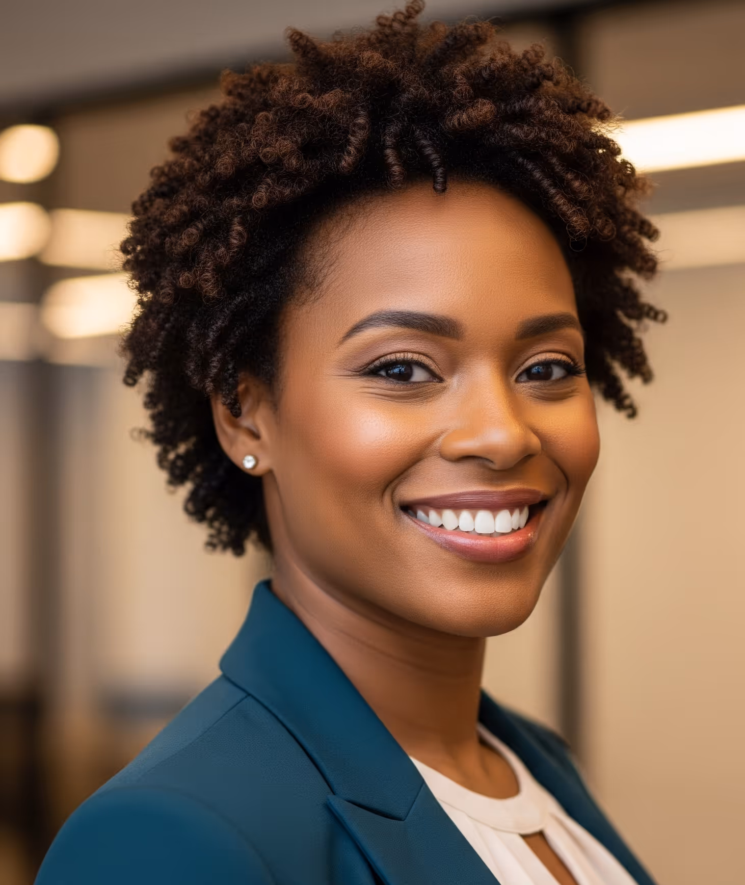 Team of professionals collaborating at innovative e‑learning academy