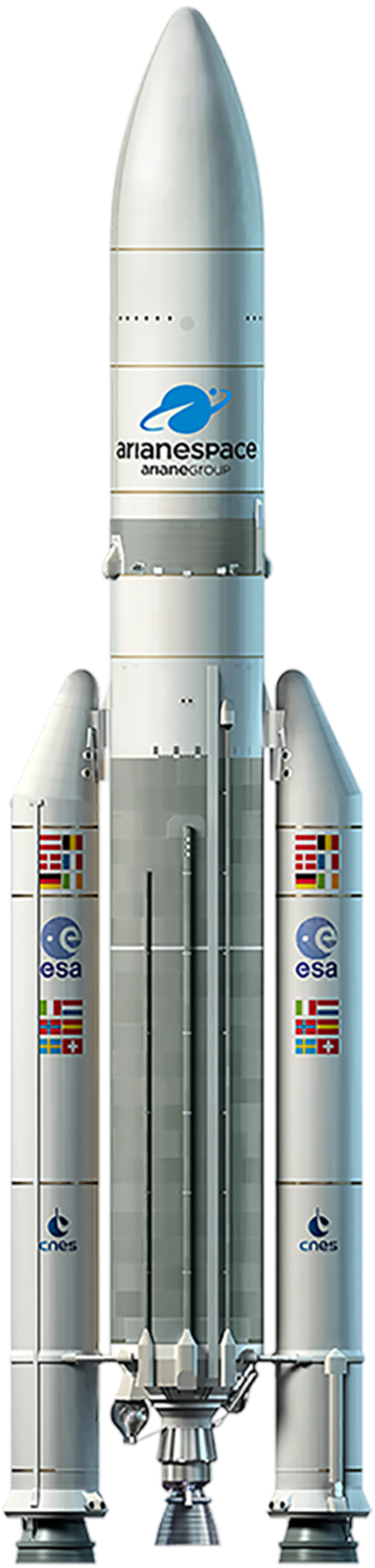 Ariane 5 rocket model