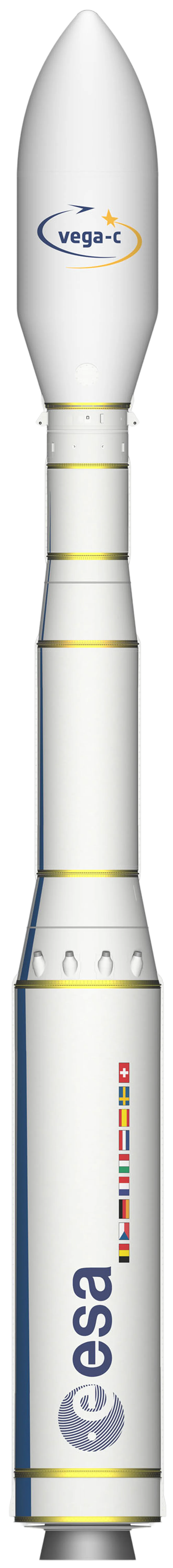 Vega-C rocket model