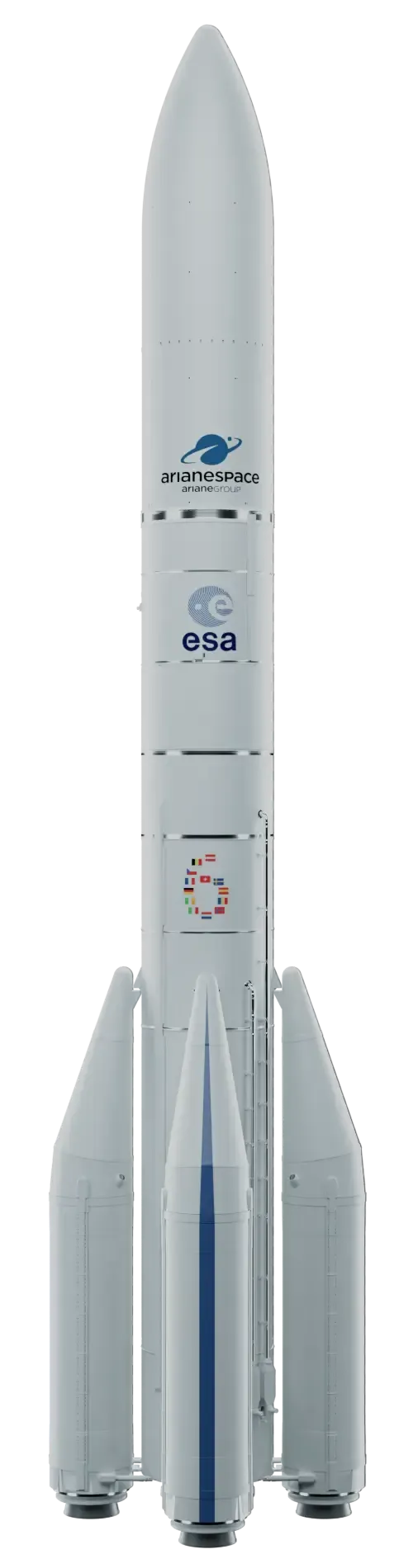 Ariane 6 rocket model