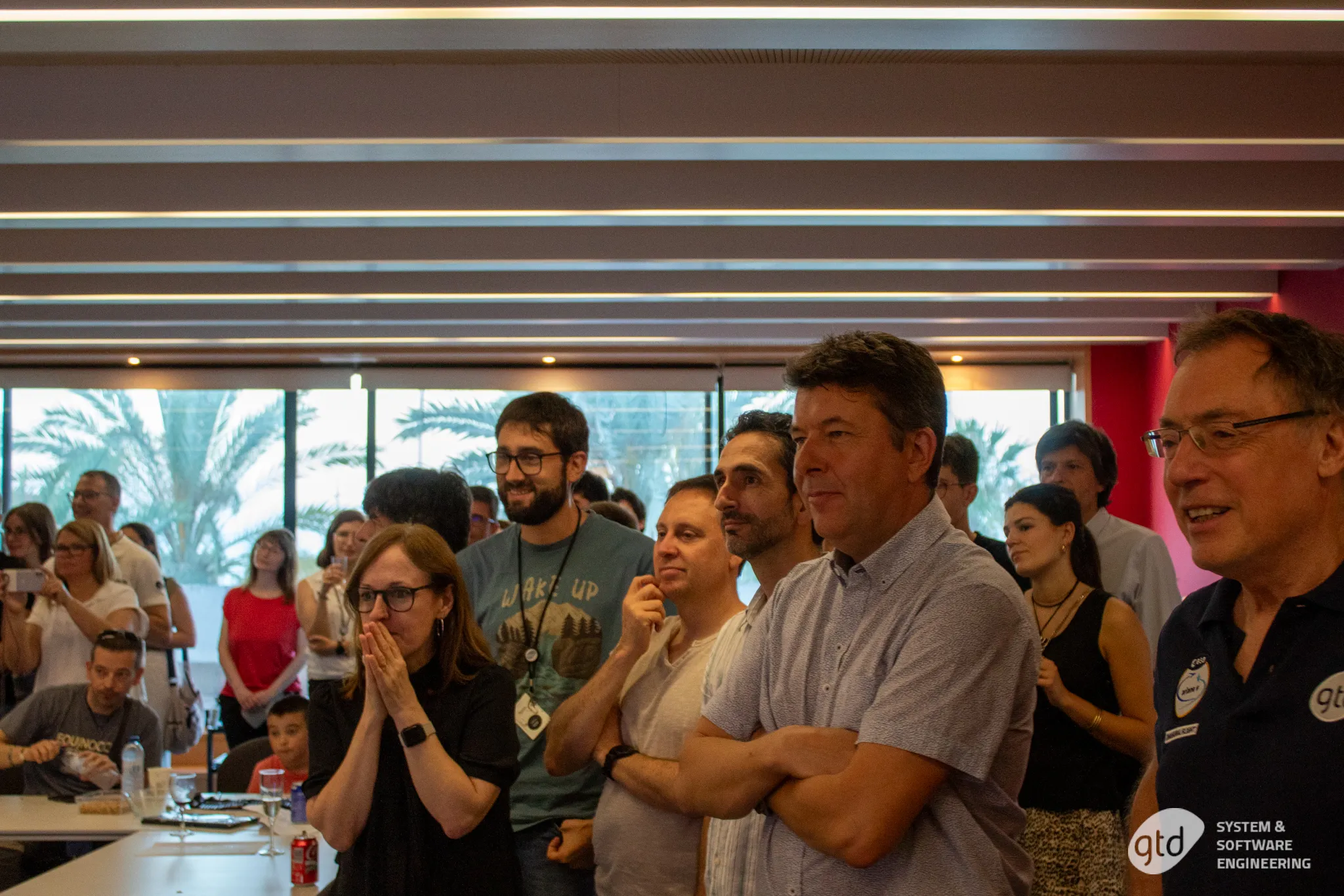 People watching Ariane 6 flight