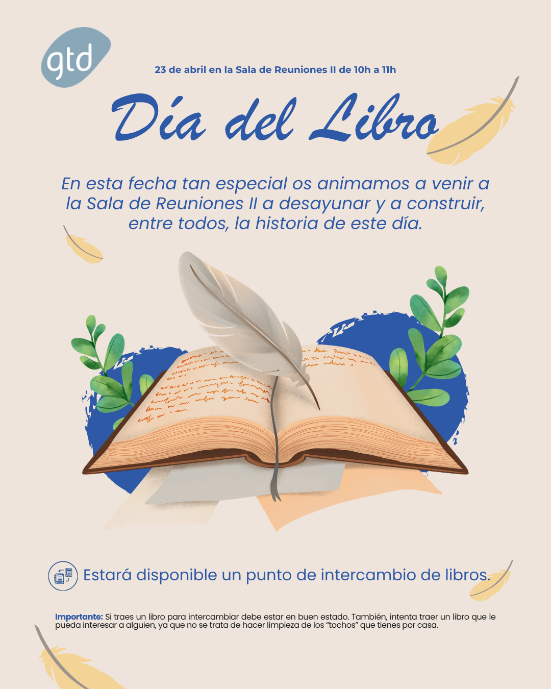 Día del Libro GTD Cádiz 2026